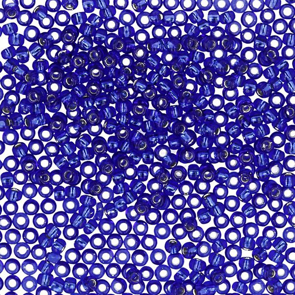 Бисер Toho 11/0 круглый (2.2 мм), 25 г (5х5 г), 0028 яр.синий