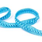 Тесьма декоративная Gamma Самбоса GSL-101 20 мм, 33 м, 049 голубой