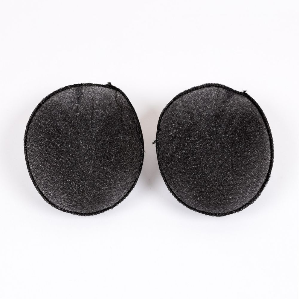 Плечевые накладки (подплечники) реглан 190х190х25 мм, 10 пар, черный, Р(ОР)-25