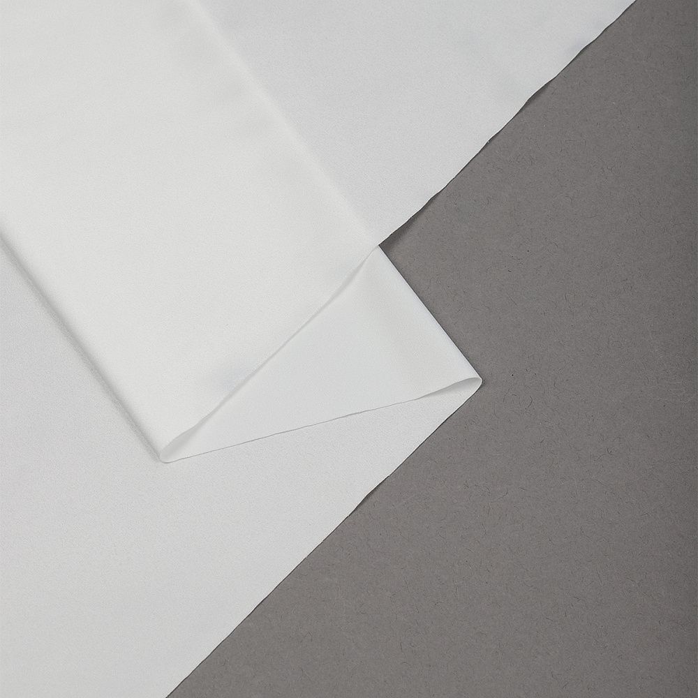 Атлас стрейч для нижнего белья 107 г/м², 125 см / 25 метров, 0180 цв.белый