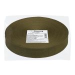 Тесьма (лента) киперная (100 х/б) 35 мм / 50 метров, хаки/khaki, Gamma TCT-35