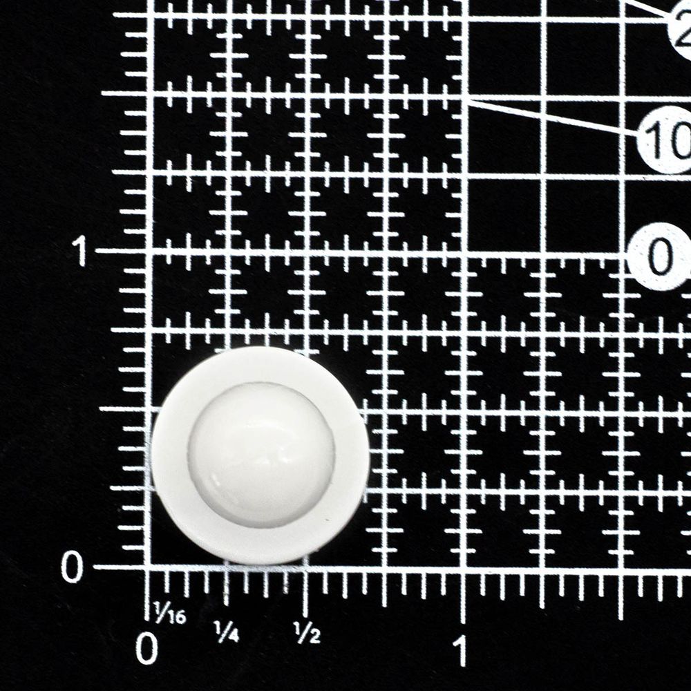 Пукля поварская, цветная, 10 мм (кипенно-белый) П-10, 500 шт