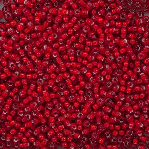 Бисер Preciosa прозрачный, цветной центр 10/0 (2.3 мм), 100 г (5х20 г), цв. 95076