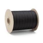 Тесьма брючная 15,5 мм, 48-5297 (0001 черный), 200 м