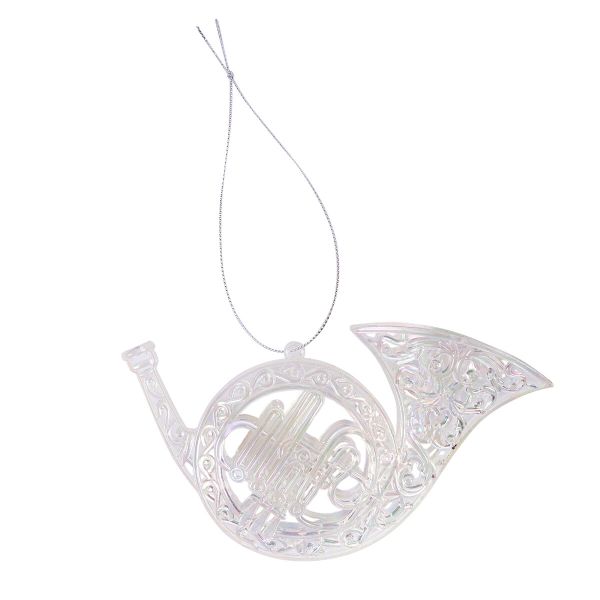 Елочная игрушка, 5 шт, №06 валторна 9.5х16 см, Snoweekon SNW-D086