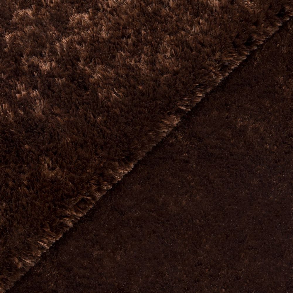 Плюш Peppy PTB-002 288 г/м², 152 см / рул. 5 метров, коричневый/brown