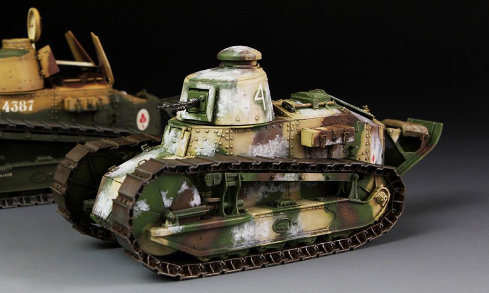 Модель сборная: танк, FT-17 Light tank (Cast turret) 1/35, Meng TS-008