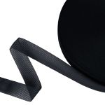 Тесьма (лента) окантовочная 24 мм / 100 метров, 156 т.серый, Gamma 024 О ЦВ