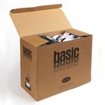 Нитки швейные Max 40/2, 4570 м (5000 ярд), черные, белые / 12 бобин