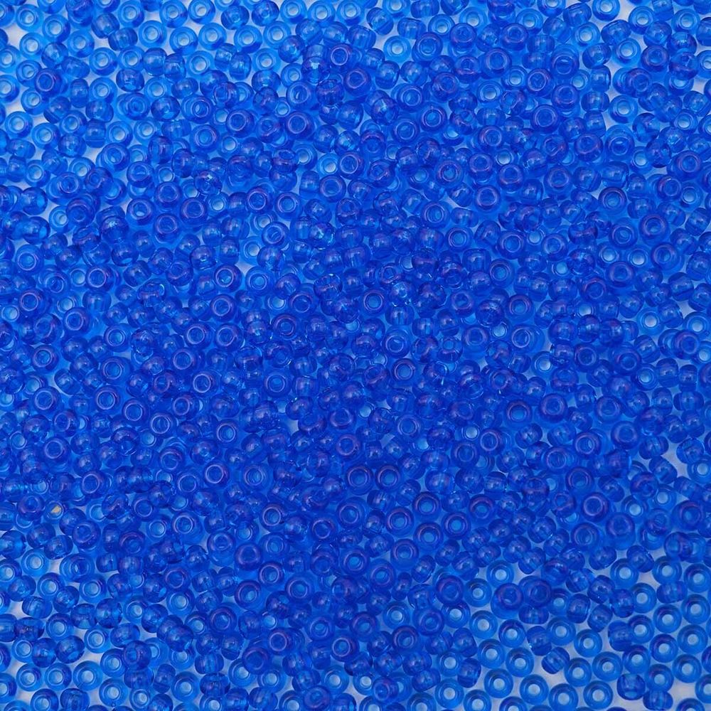 Бисер Preciosa прозрачный 10/0 (2.3 мм), круг.отв., 50г, (30050)