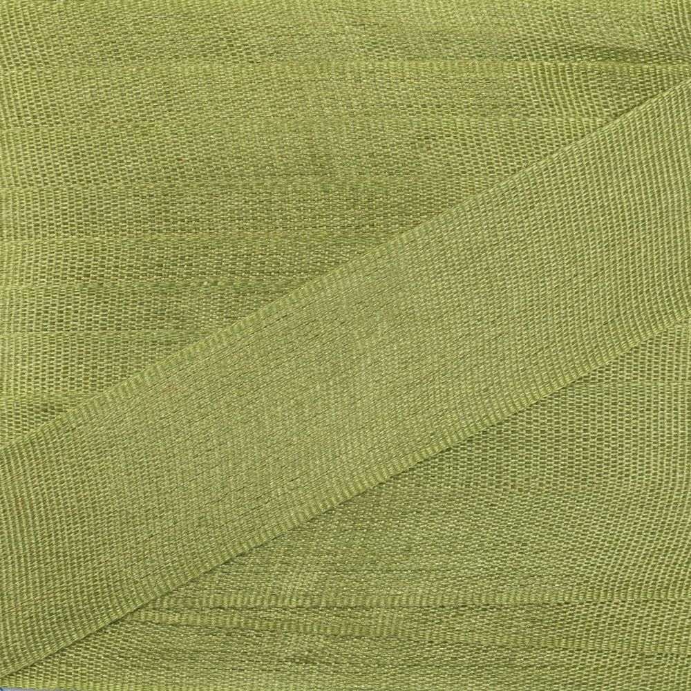 Лента (тесьма) шелковая 13.0 мм / 45.5±0.5 метров, №211 зеленый, Gamma SR-13