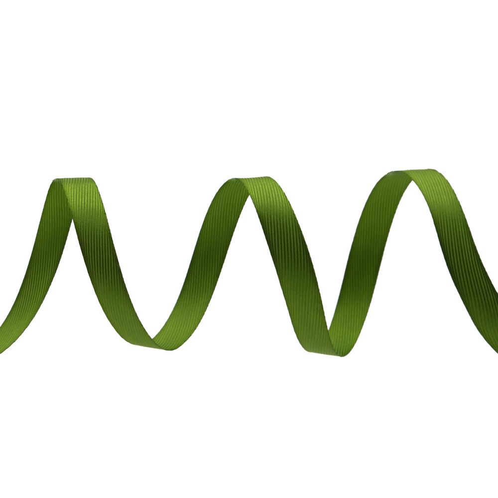 Лента декоративная ёлочка 15.0 мм / 20±1 метров, 72 зеленый