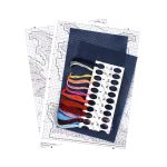 Набор для вышивания нитками МП Студия (Жар-птица), Полуночный дракон, 12х15 см