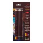 Набор цветных карандашей заточенный 10х6 цв, Vista-Artista Fine VFCPB-6