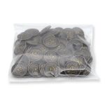 Пуговицы на ножке 36L (23мм), металл (OB бронза), 72 шт, ME 621