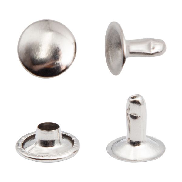 Хольнитены ⌀9 мм, h=9 мм, сталь, New Star №33.5, никель, уп≈2000 шт