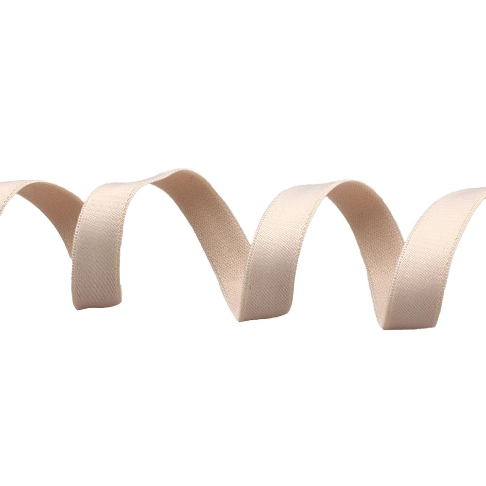 Резинка бельевая (бретелечная) матовая 15.0 мм / 50 метров, 154 св.бежевый