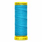 Нить-резинка Gutermann Elastic, 10м, 6037 джинсовый, 5кат