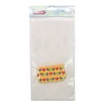 Ткань для рукоделия в наборе с тесьмой жаккард 50х50см+2м (24229/21112 желтый) 29502