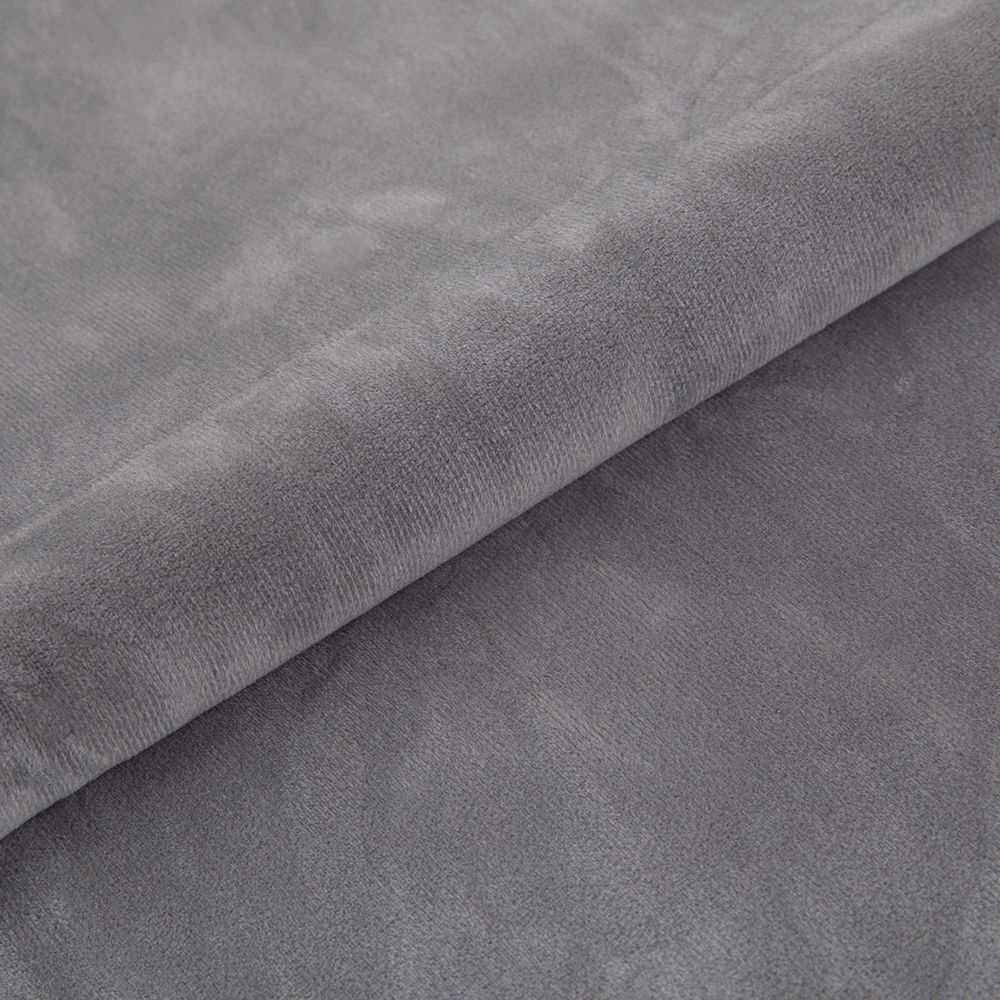 Велюр 240 г/м², 150х185±5 см, серый/grey, Gamma VELRN