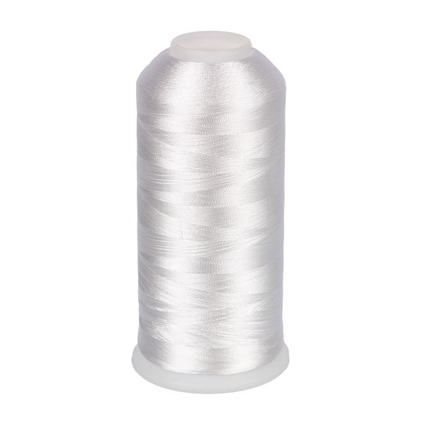 Нитки вышивальные Gamma V120/2, 5000 ярдов, 4570 м, 3476 белый