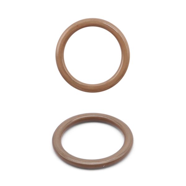 Кольца для бюстгальтера металл ⌀9.5 мм, 20 шт, C072 шиншилла, ГВ800