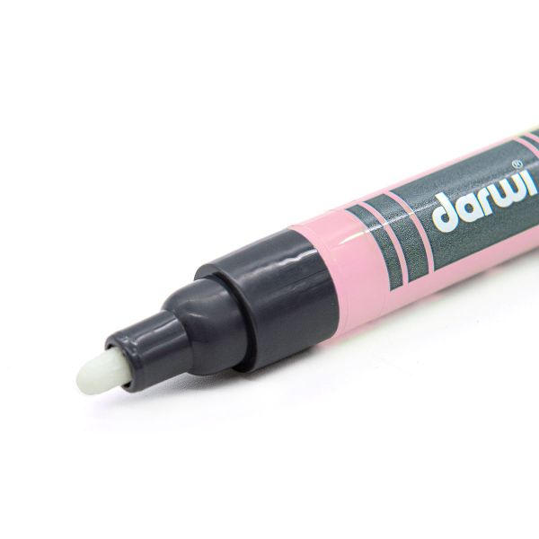 Маркер акриловый Darwi Opak, 3мм, укрывистый, 425 телесный