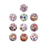 Украшения декоративные пуговицы деревянные Цветочки-лепесточки №13, 15 мм, 100 шт