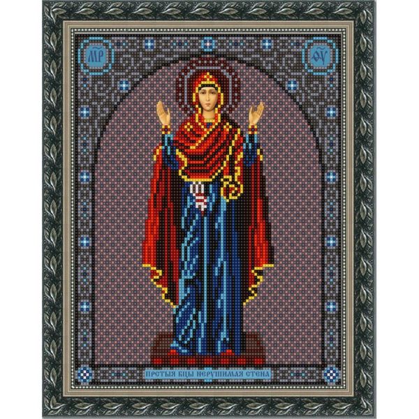 Рисунок для вышивания бисером Конек (ткань), 9212 Нерушимая стена 20х25 см