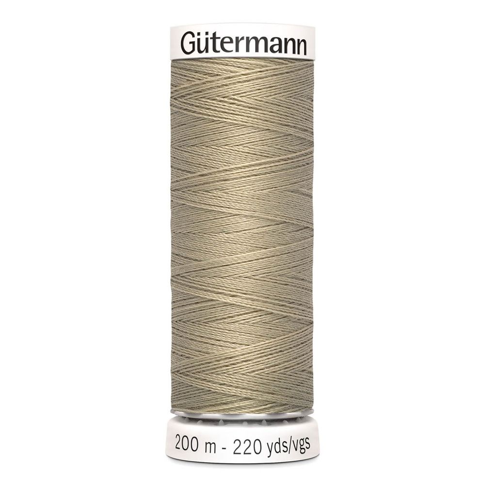 Нитки универсальные Gutermann Sew-all, 200м, 131 бледно-бежевый