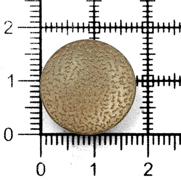 Пуговица 28L (18мм) на полуножке, пластик (04-brown (коричневый)), CB3637, 32 шт