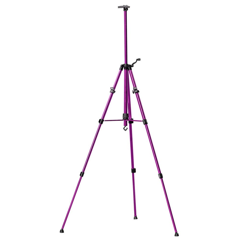 Мольберт-тренога 155х80 см, алюминий, 03-фиолетовый, Vista-Artista VEA-02