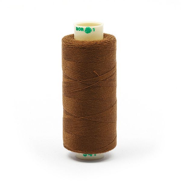 Нитки швейные бытовые Dor Tak 40/2, 366 м / 10 кат., 347 св.коричневый