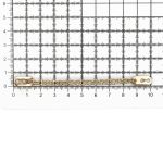 Вешалка-цепочка для одежды 102х7 мм, металл, золото цв.02, 10 шт, ГНУ14377
