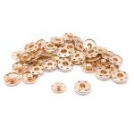 Кнопка пришивная металл ⌀19.0 мм (золото), 20 шт