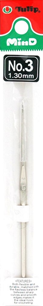 Крючок для вязания Tulip MinD 1,3мм, TA-1033e