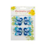 Прищепки декоративные (набор) "Decorative Gift", 4 шт, 55