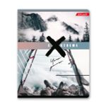 Тетрадь ученическая общая, выборочный лак, A5+ 96 л. на скобе, белизна 100%, 5 шт, клетка, 000344 Экстрим, Светоч 96ТСК5_4_3_1