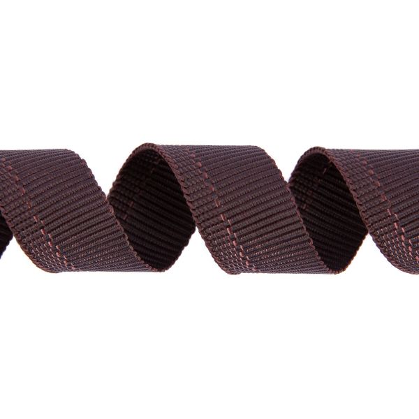 Лента брючная 15 мм / 25 метров, 430033 / т.коричневый, Gamma 1с79