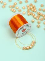 Нить-леска 0.3 мм, 100 м, цв. оранжевый