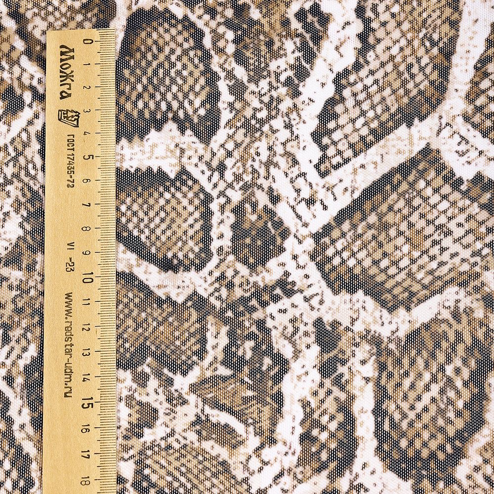 Сетка бельевая эластичная 100 г/м², шир.160 см / 3 метра, принт Питон /SZ025816.12/