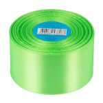 Лента атласная 1-сторонняя 50.0 мм / 33±2 метра, 091 св.салатовый, Gamma