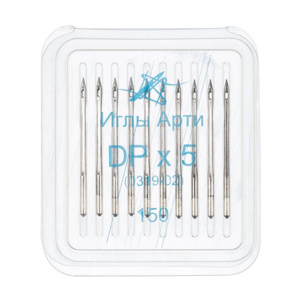 Иглы для промышленных швейных машин Арти 319-02 (№90-150), 10 шт, №150