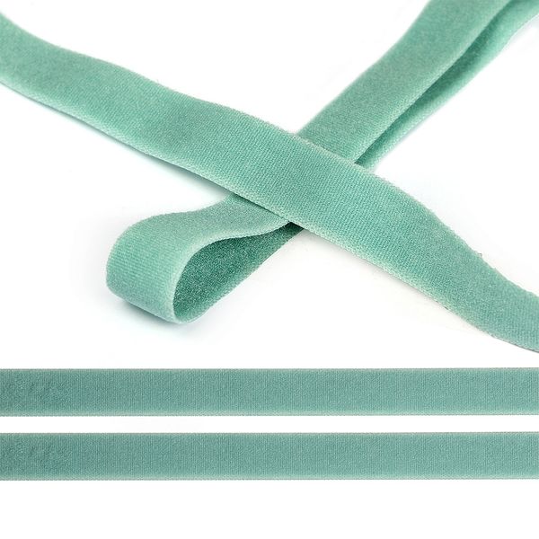 Резинка бельевая (окантовочная) блестящая 10.0 мм / 20 метров, М-196, хаки