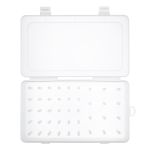 Органайзер для хранения ниток ОМ-042/1 пластик 23.5х13.5х6.5 см, розовый/прозрачный, Gamma ОМ-042/1