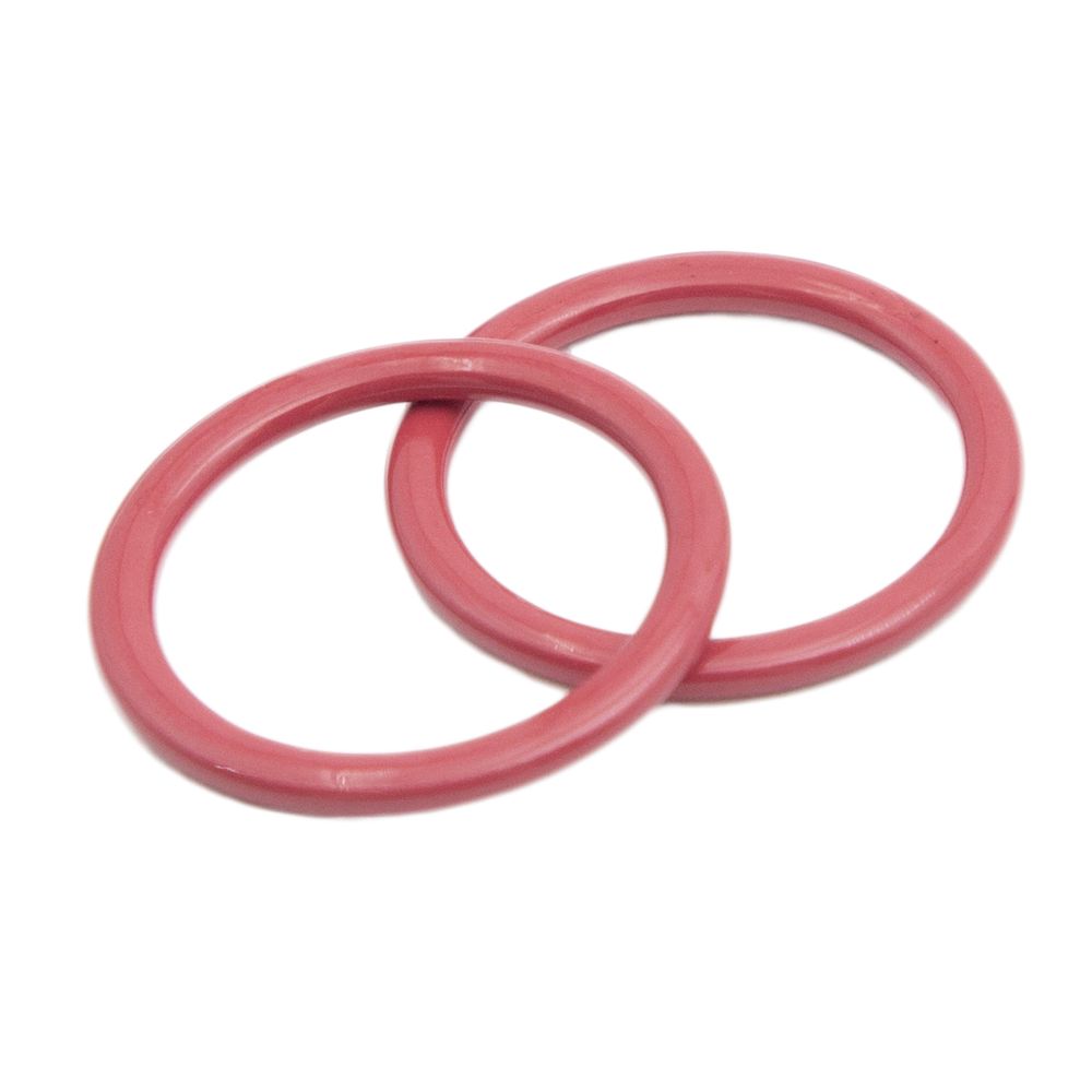 Кольца для бюстгальтера металл ⌀8.0 мм, C520 т.красный, 100 шт