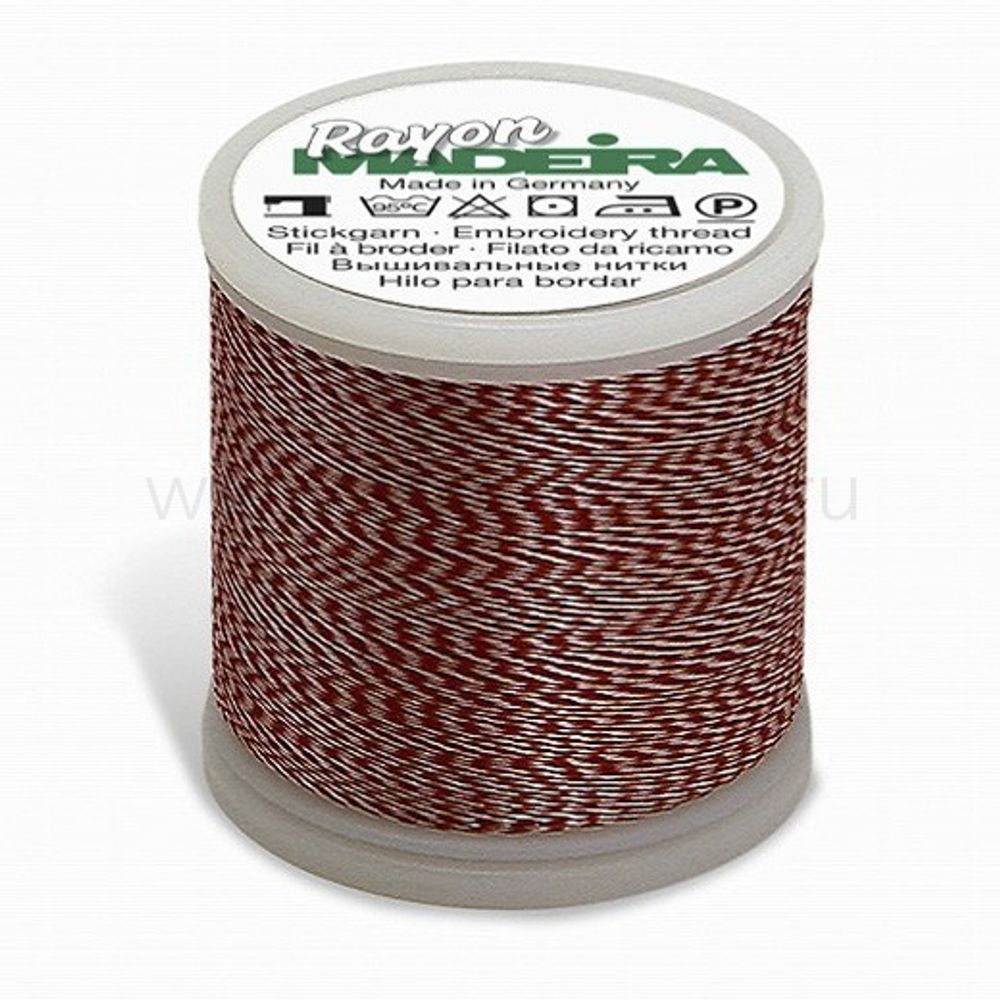 Нитки вышивальные Madeira Rayon №40, 200 м, цв. 2201, 9840, 5 катушек