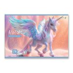 Альбом для рисования 100 г/м², A4 29.5х20.2 см, 24 л. на скобе 5 шт, 01697 Сказочный пейзаж, Светоч А254