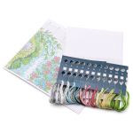 Набор для вышивания нитками Сделай своими руками Н-31, Новоселье. Еноты, 14.5х16 см