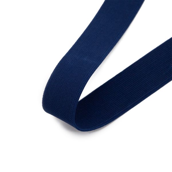 Резинка вязаная 25.0 мм / 25 метров, т.синий